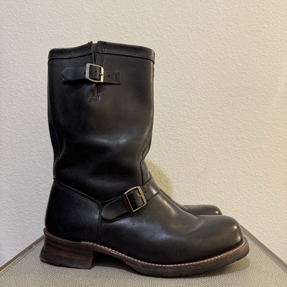 Wolverine 1000 Mile Engineer Boots 12 D, Horween Horse Rump, Excellent Condition
